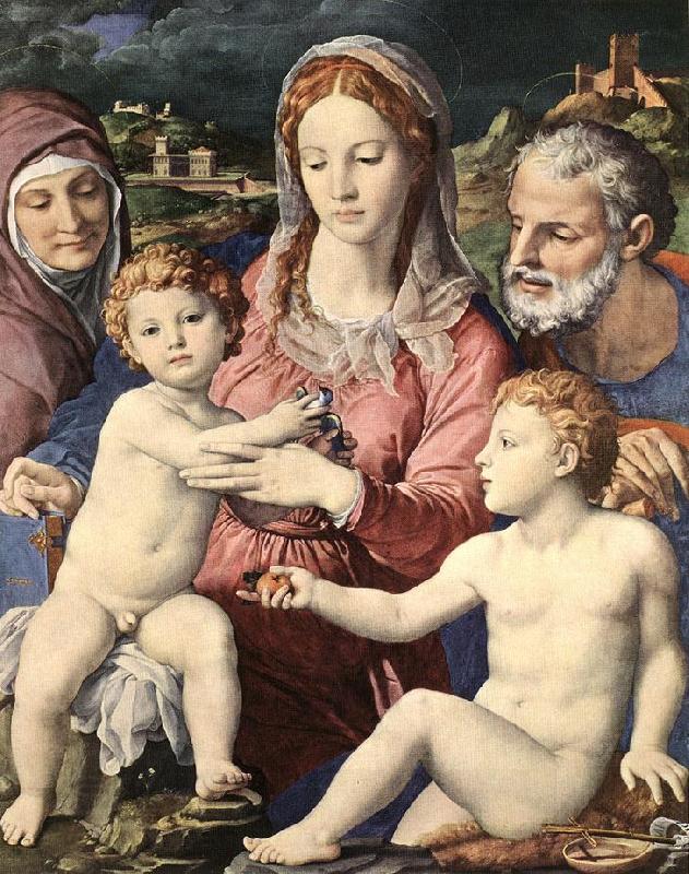 BRONZINO, Agnolo Holy Family fgfjj oil painting picture